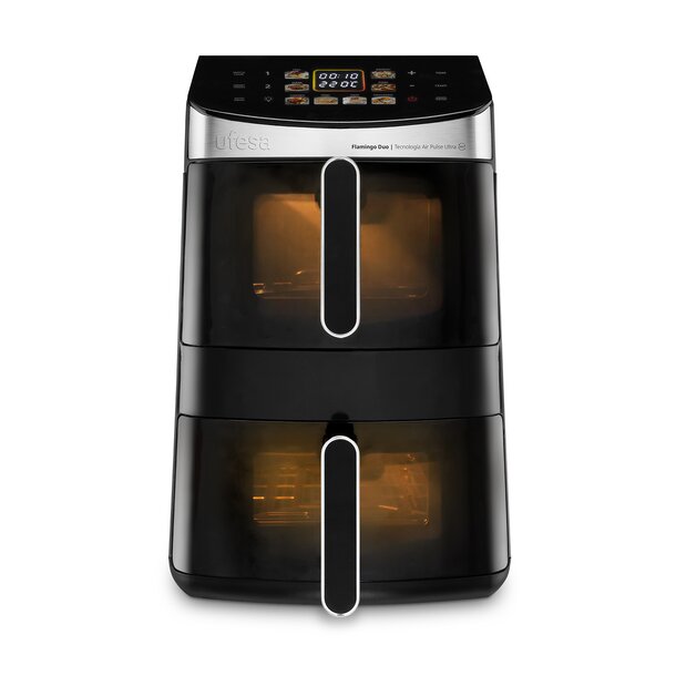 Imagem 0 de Fritadeira de Ar Quente Ufesa Flamingo Duo 11,5L