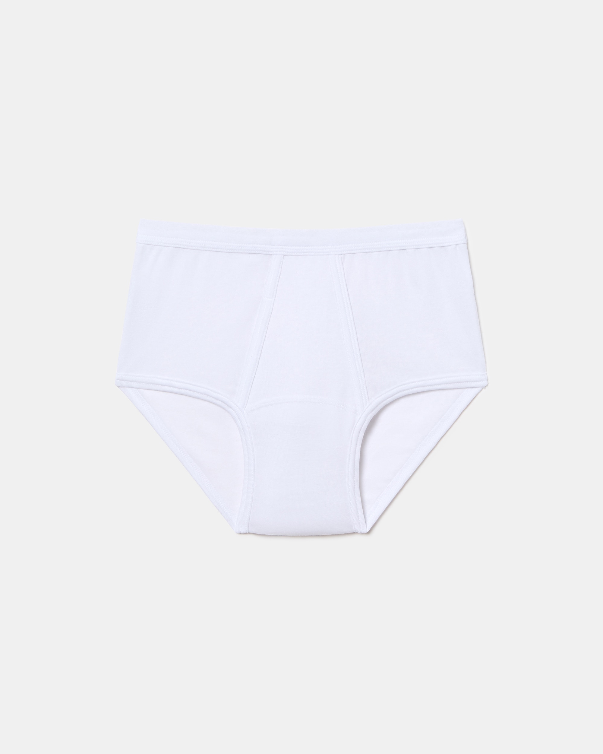 Slip Aberto em Canelado Branco-4