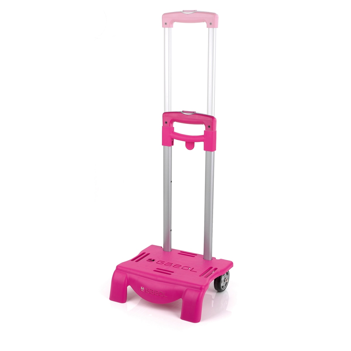 Carro para Mochila Gabol com 2 Rodas Rosa-5