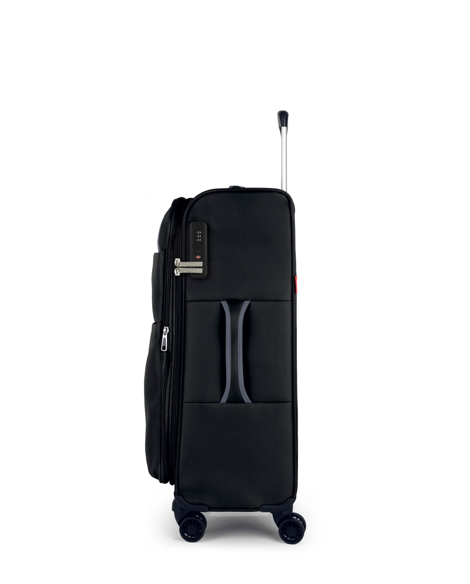 Mala Média Expandível Cloud Mole com Capacidade Até 68 L Preto-2
