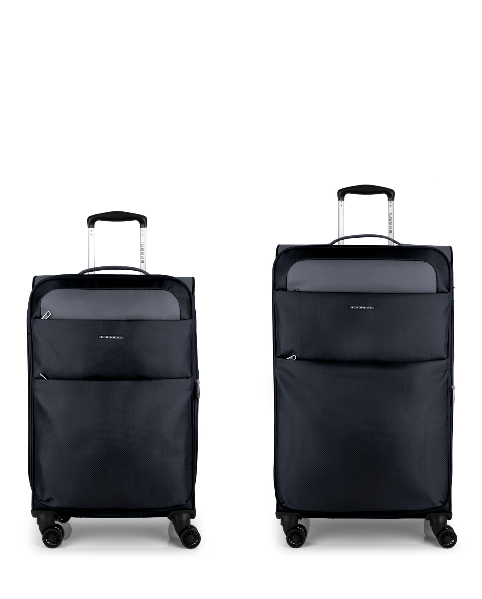 Imagem 0 de Conjunto de Malas (média e Grande) Expandíveis Cloud Macias Até 165 L