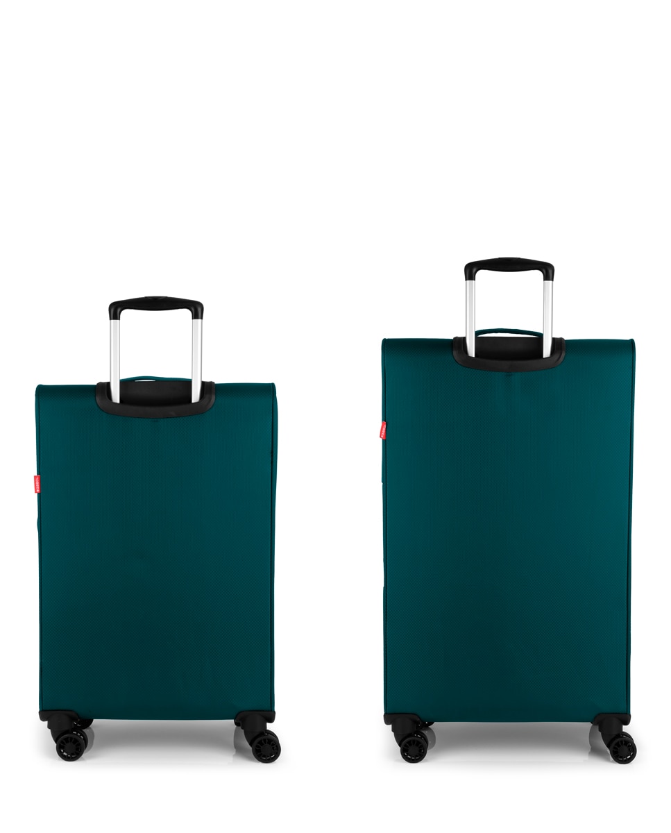 Conjunto de Malas (média e Grande) Expandíveis Cloud Macias Até 165 L Turquesa-3