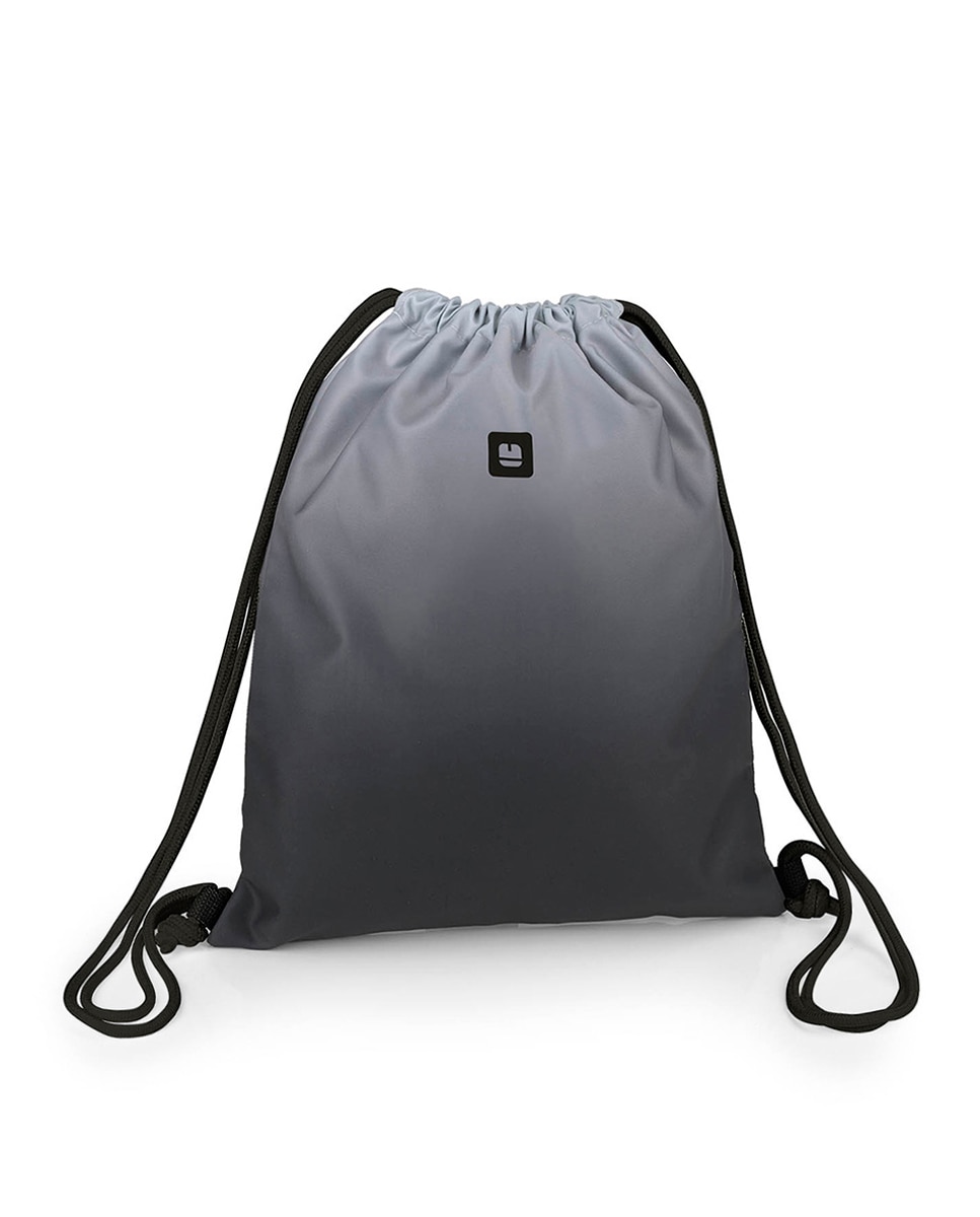 Mochila Saco com Cordas Preto-1