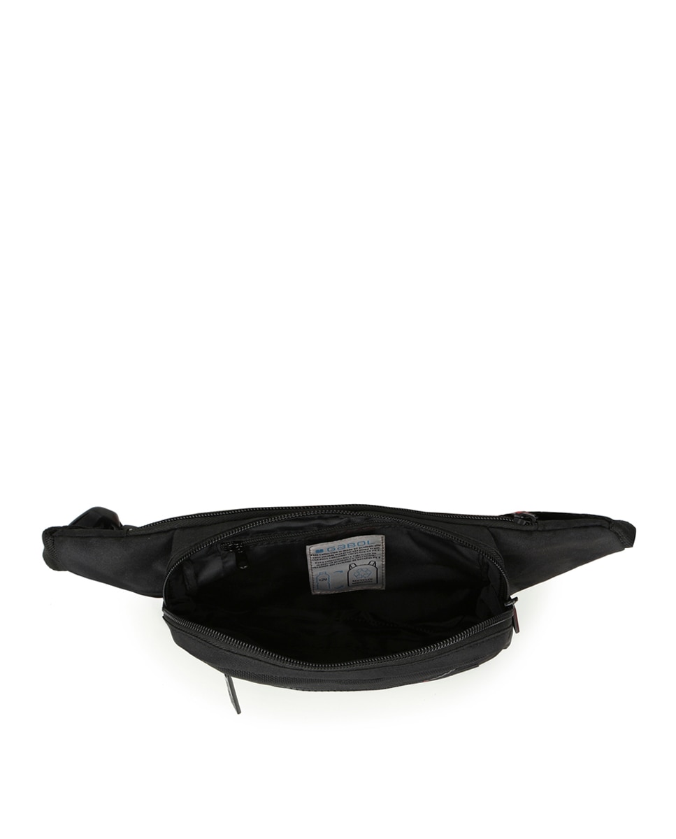 Bolsa de cintura Crony Eco em material reciclado Preto-2