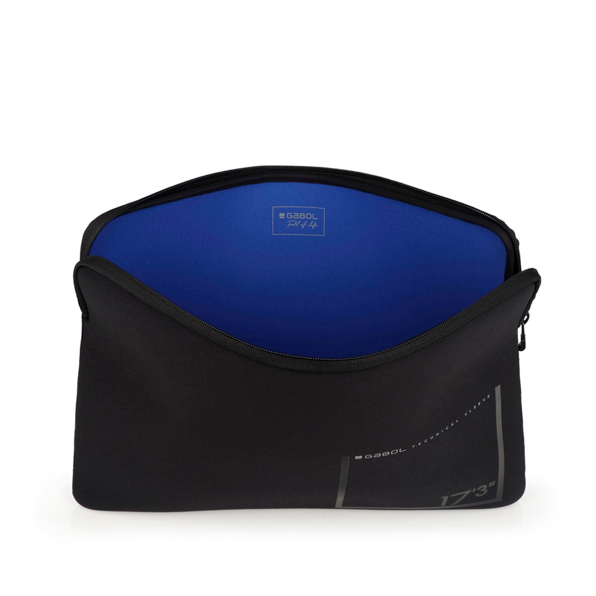 Capa Gabol Mars para Computador Portátil de 17,3" em Preto Preto-2