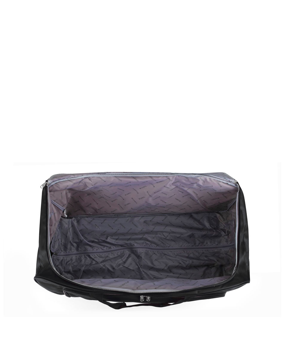 Mala de Viagem de Rodas Grande Week Eco com Capacidade de 94 L Preto-4