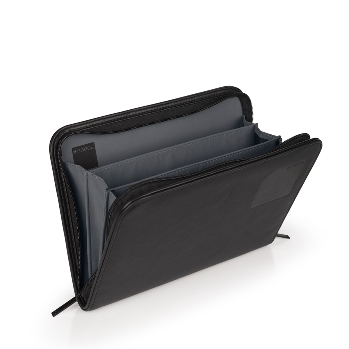 Portadocumentos Gabol Omega A5 com Classificador Preto-3