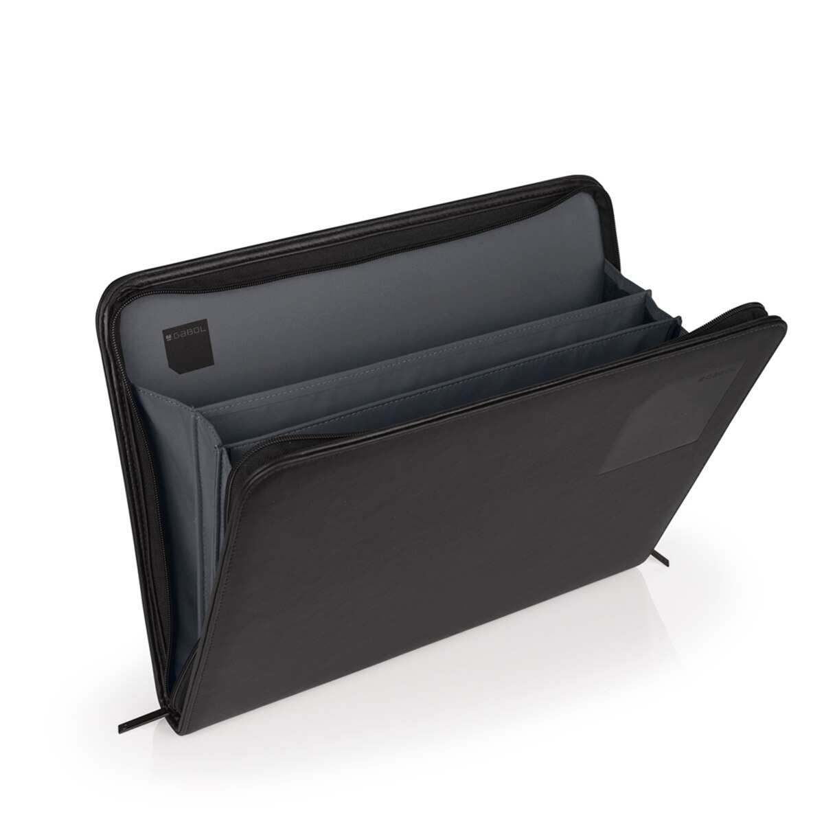 Portadocumentos Gabol Omega A4 com Classificador Preto-3