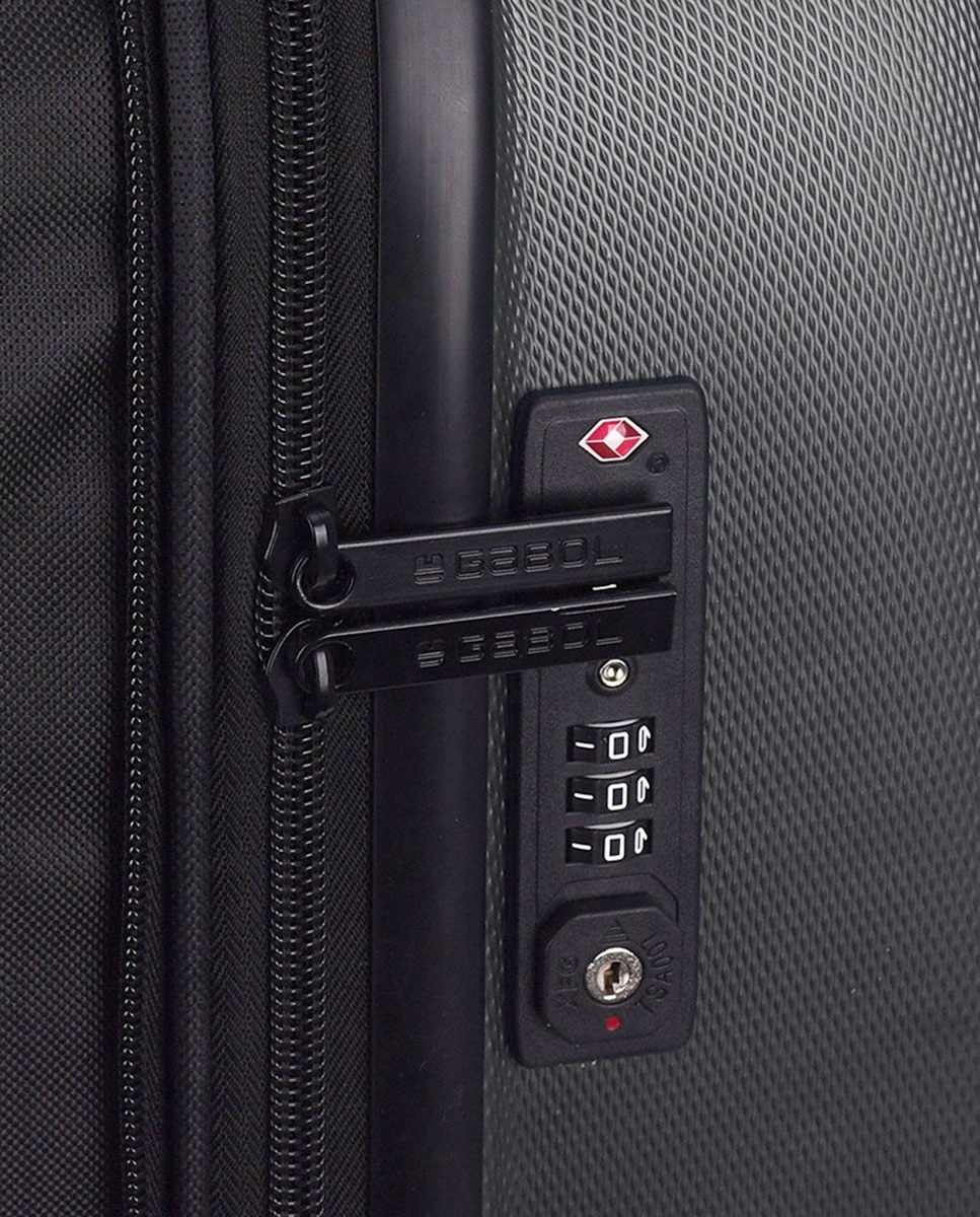 Mala Média Expandível Paradise Xp Rígida com Capacidade de 70 L Cinzento-6