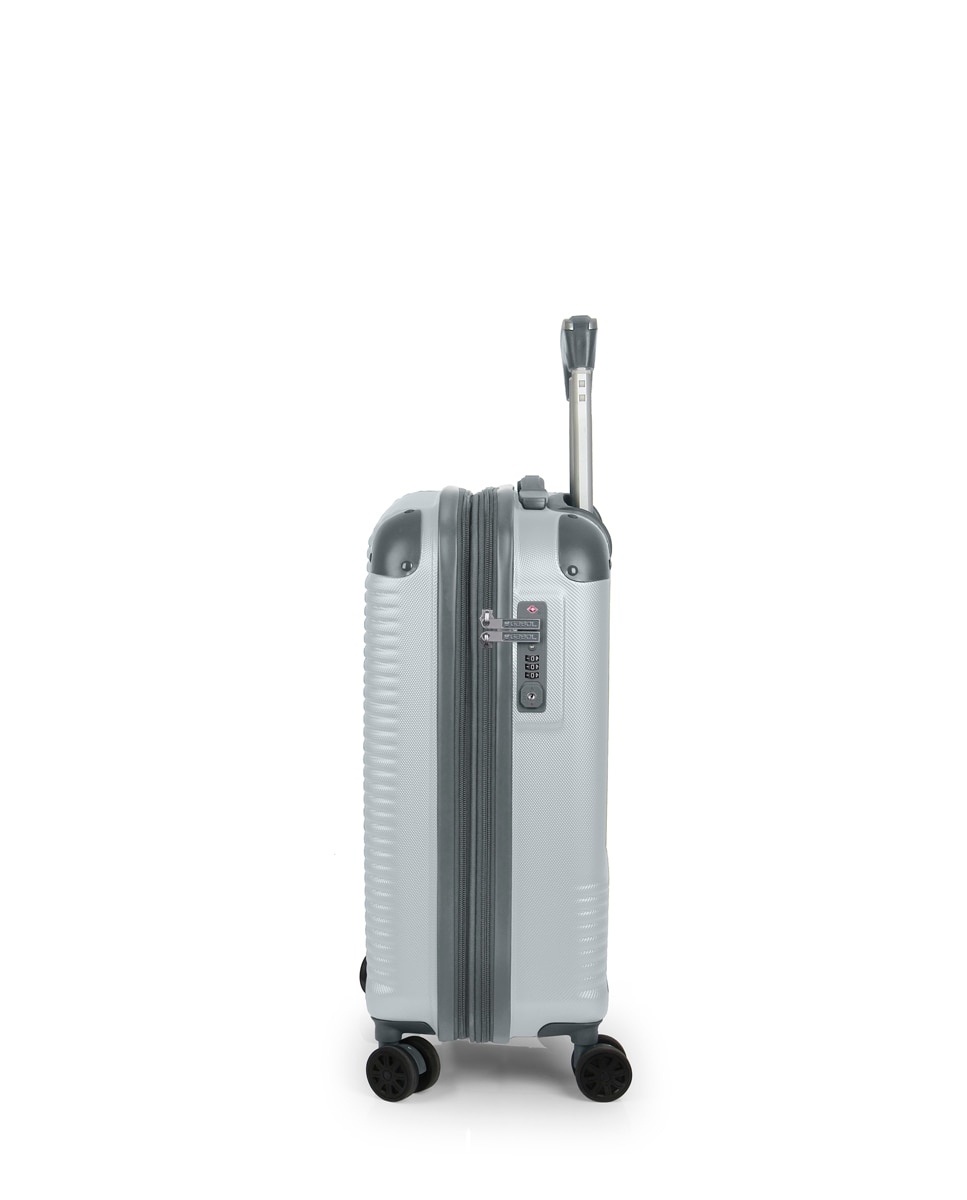Mala de Cabine Expandível Balance Xp Rígida com Capacidade de 39 L Prata-2