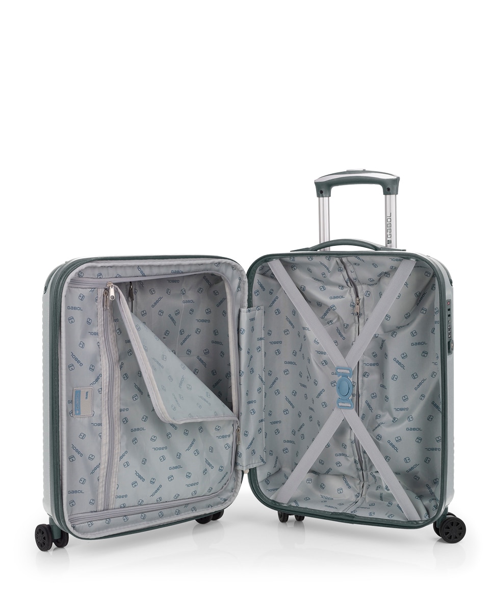 Mala de Cabine Expandível Balance Xp Rígida com Capacidade de 39 L Prata-4