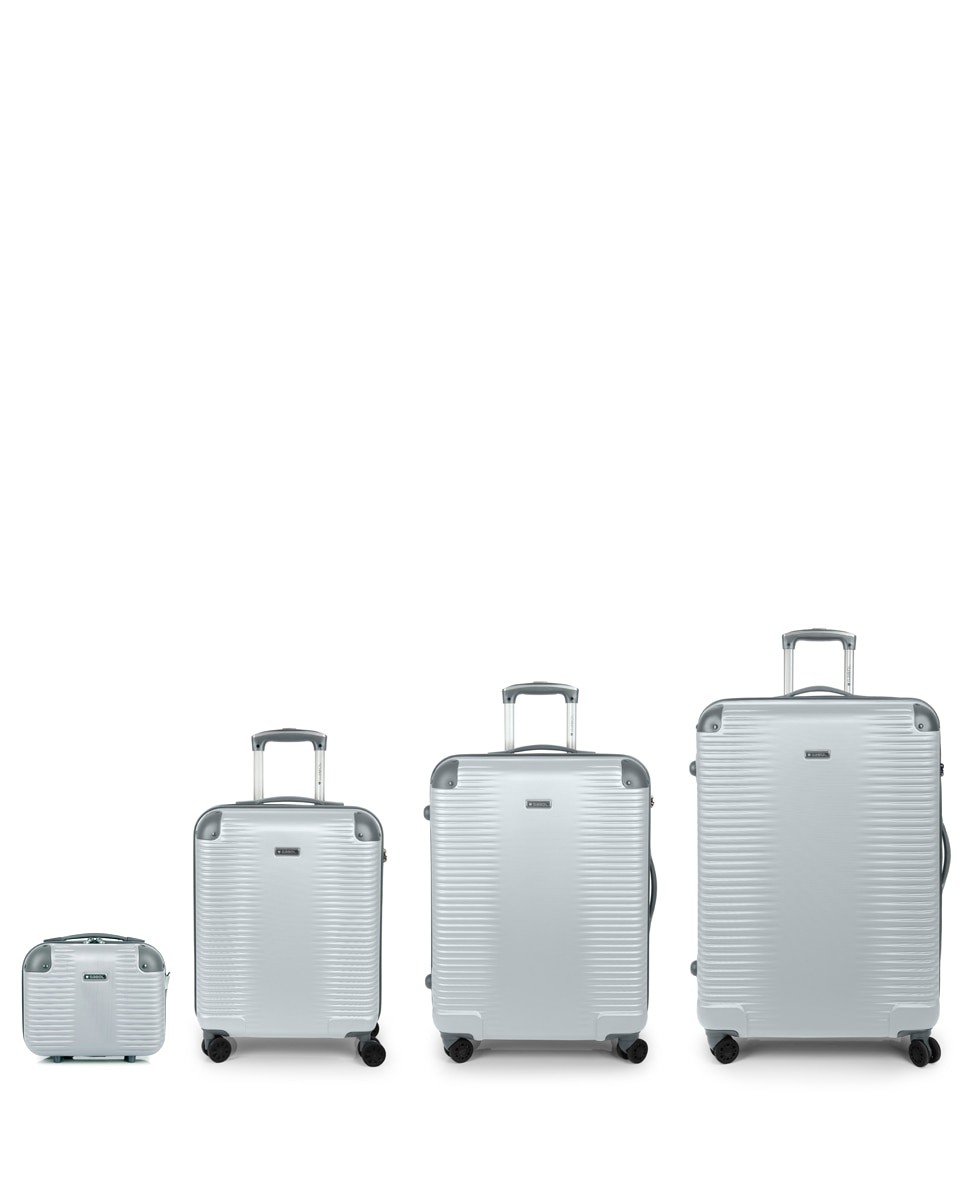 Imagem 0 de Conjunto de Malas (cabine, Média e Grande) Expandíveis e Necessaire Balance Xp Rígidas com Capacidade Até 232 L