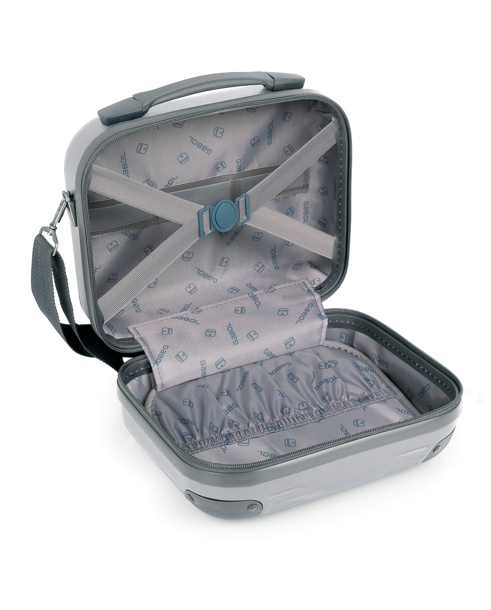 Necessaire Balance Rígido com Capacidade de 12l Prata-4