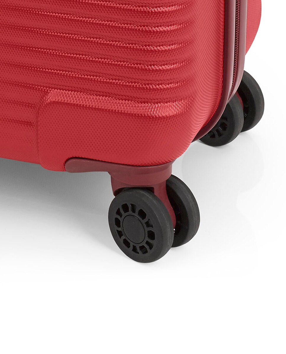 Conjunto de Malas (cabine, Média e Grande) Expansíveis Balance Xp Rígidas com Capacidade Até 220 L Vermelho-5