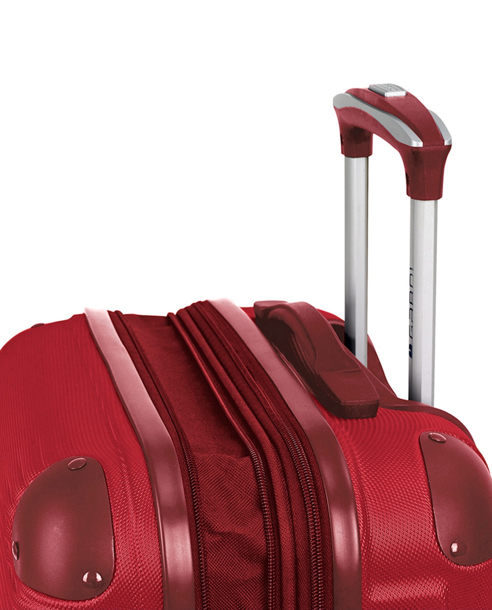 Conjunto de Malas (cabine, Média e Grande) Expansíveis Balance Xp Rígidas com Capacidade Até 220 L Vermelho-6