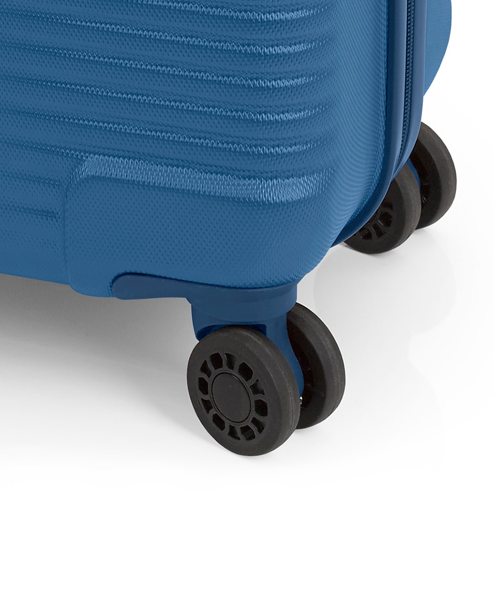 Conjunto de Malas (cabine e Média) Expansíveis Balance Xp Rígidas com Capacidade Até 108 L Azul-5