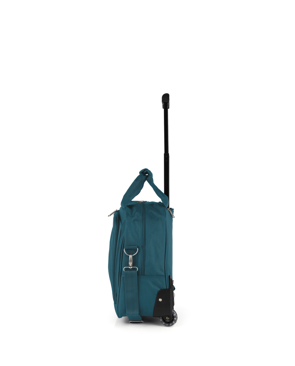 Mala com Rodas Week Eco com Capacidade de 25 L Turquesa-2
