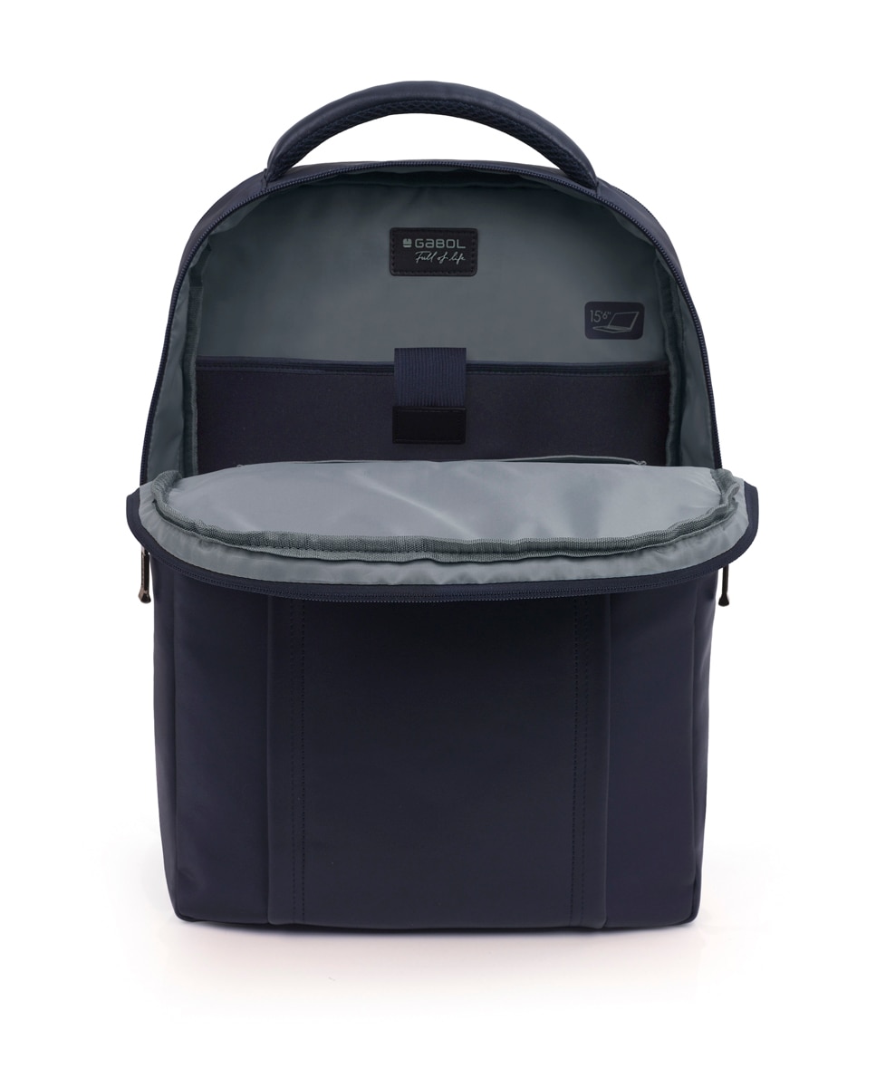 Mochila para Computador Portátil Jazz com 2 Departamentos Azul-escuro-4