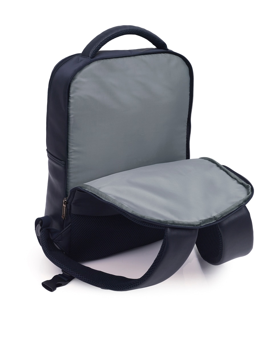 Mochila para Computador Portátil Jazz com 2 Departamentos Azul-escuro-6