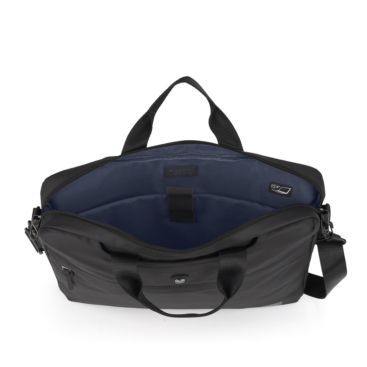 Mala Conversível em Mochila Bonus para Computador Portátil de 15,6'' Preto-4