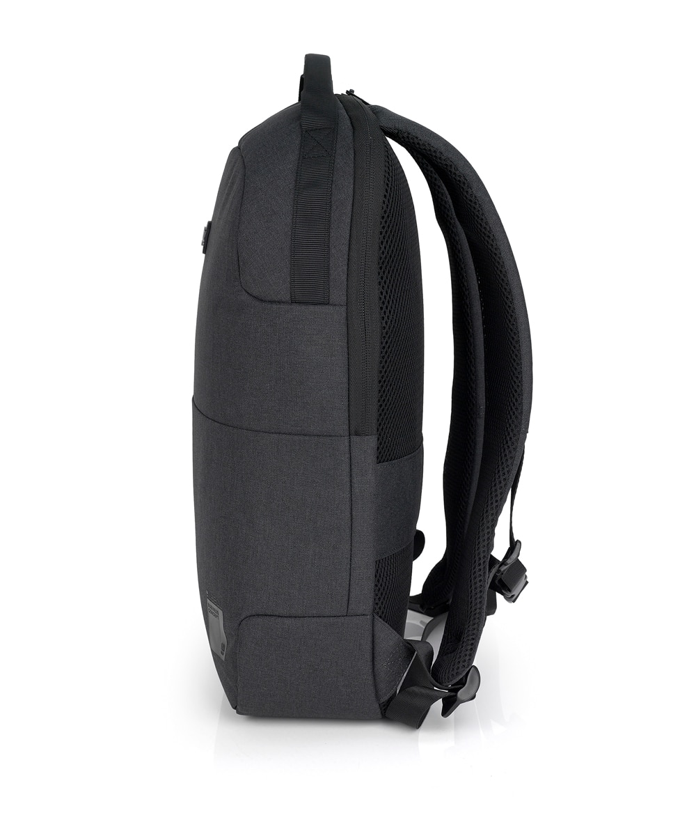 Mochila para Portátil Level com Material Reciclado Impermeável Cinzento-2