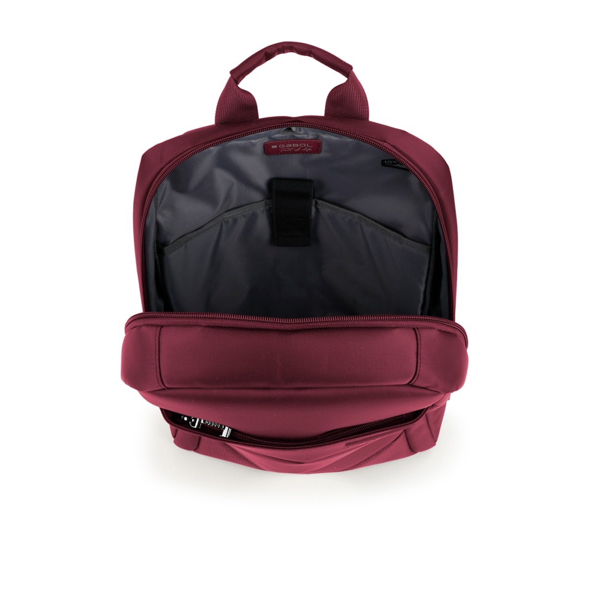 Mochila para Portátil Tide de Poliéster e Resistente À Água Bordeaux-4