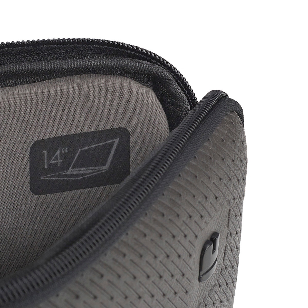 Bolsa para Computador Portátil Gabol Eris de 14'' e de Pele Sintética Castanho-escuro-6