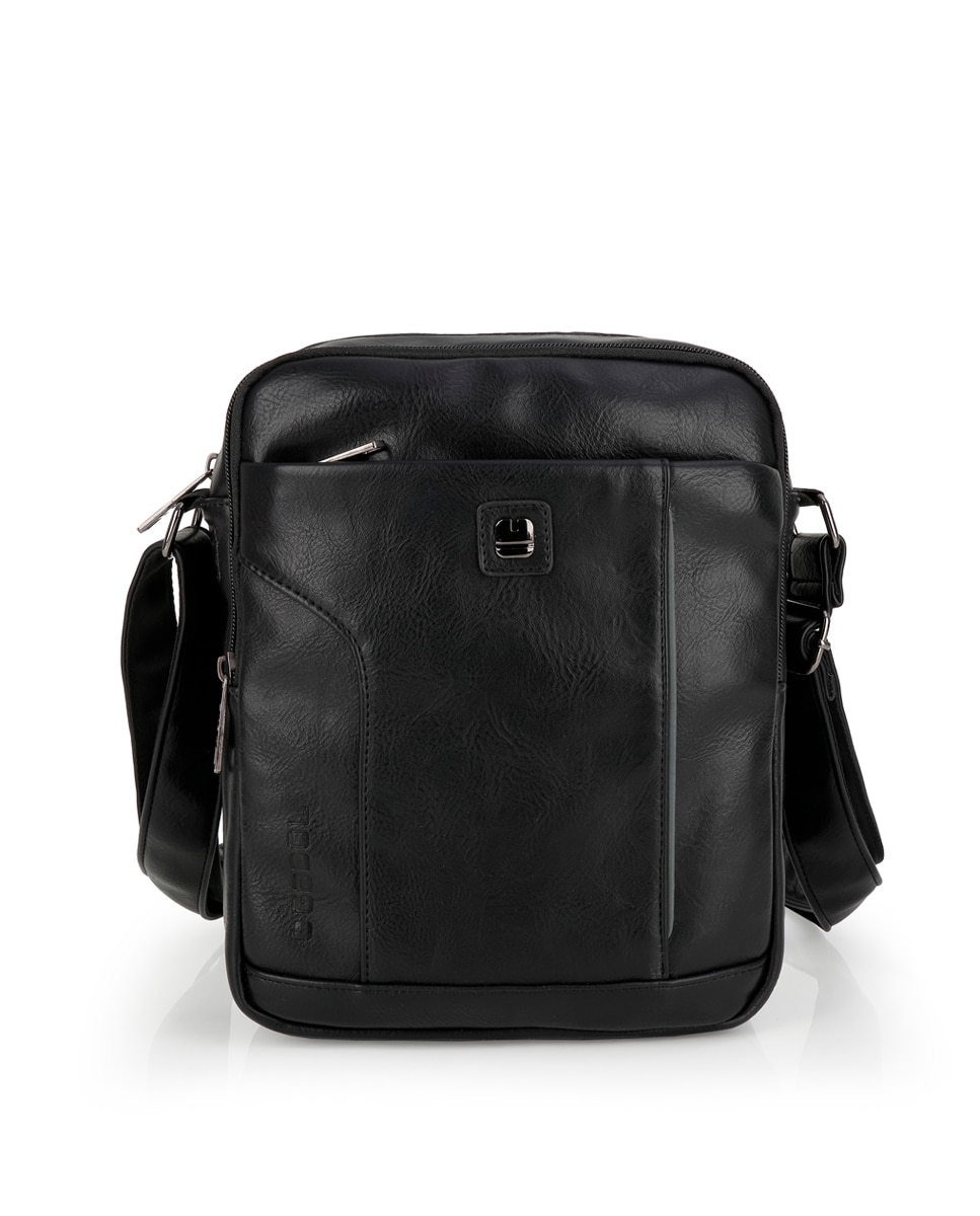 Mala a Tiracolo Cruzada Bran para Tablet 8'' Preto-1