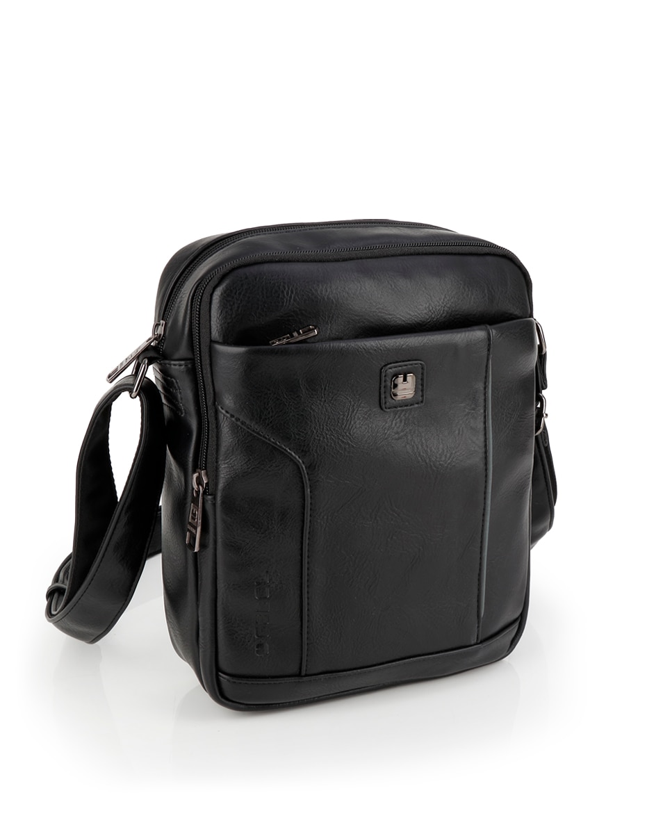 Mala a Tiracolo Cruzada Bran para Tablet 8'' Preto-5
