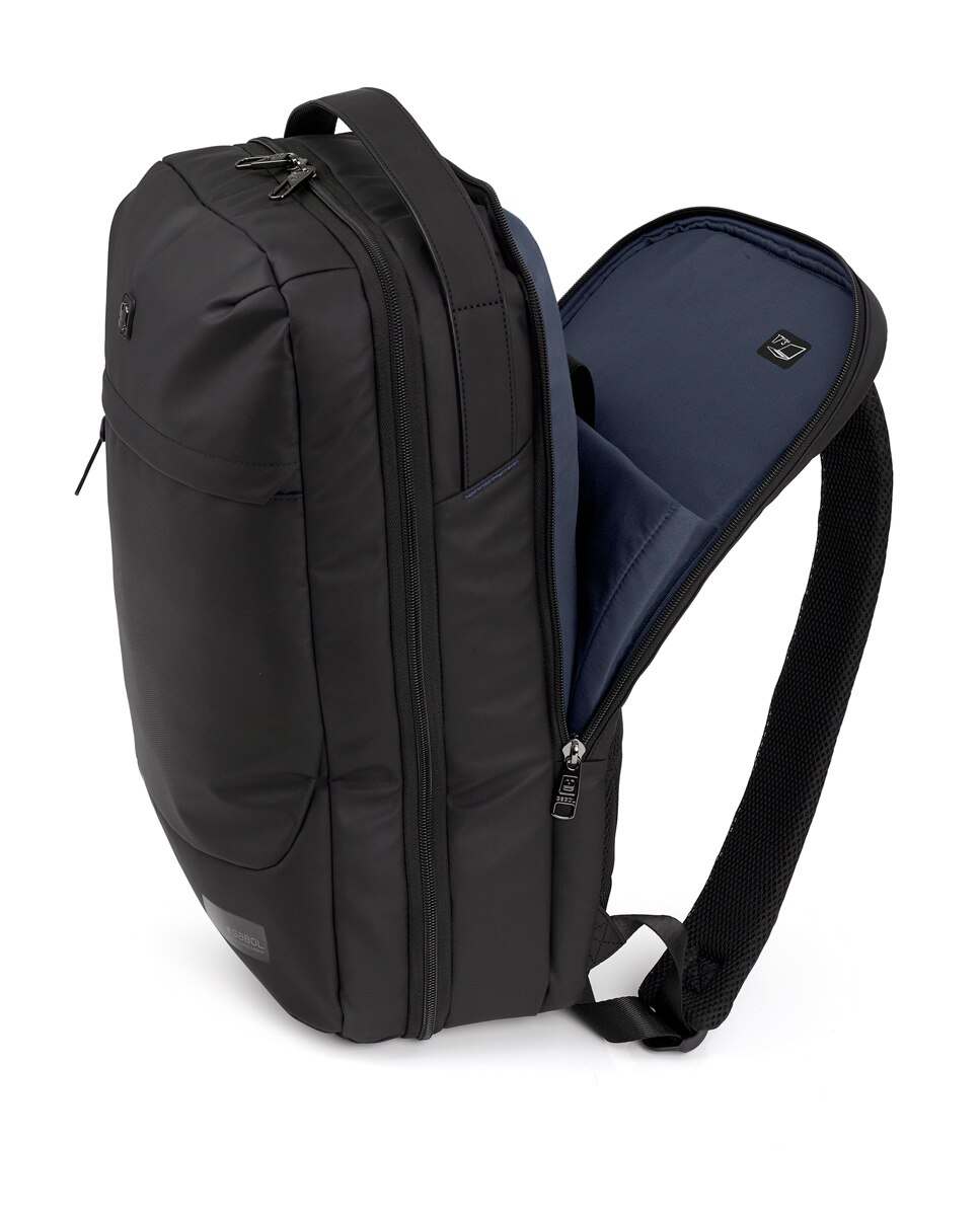 Mochila Cabine Bonus com 2 Compartimentos Preto-4