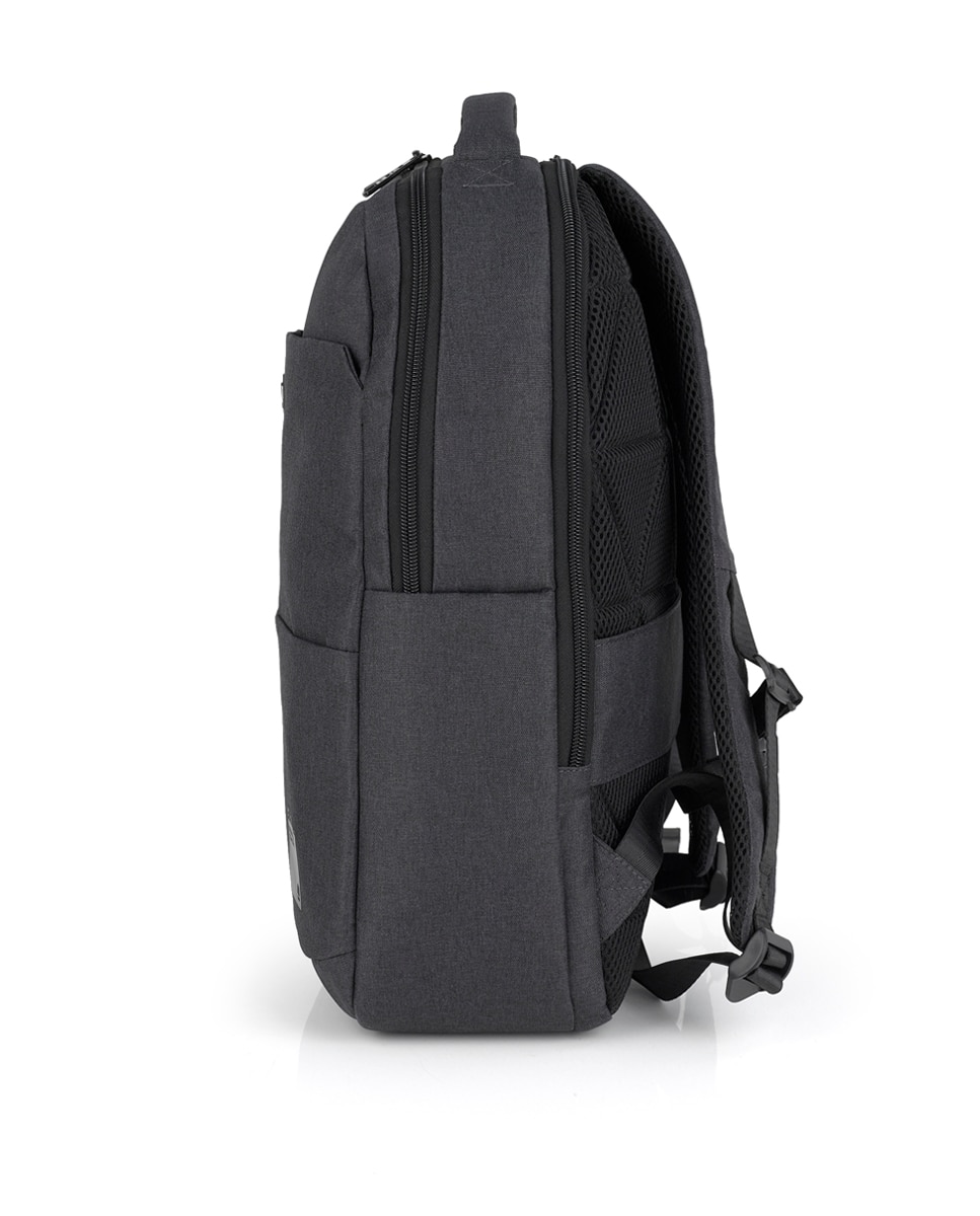 Mochila para Portátil Level com Material Reciclado Impermeável Cinzento-2