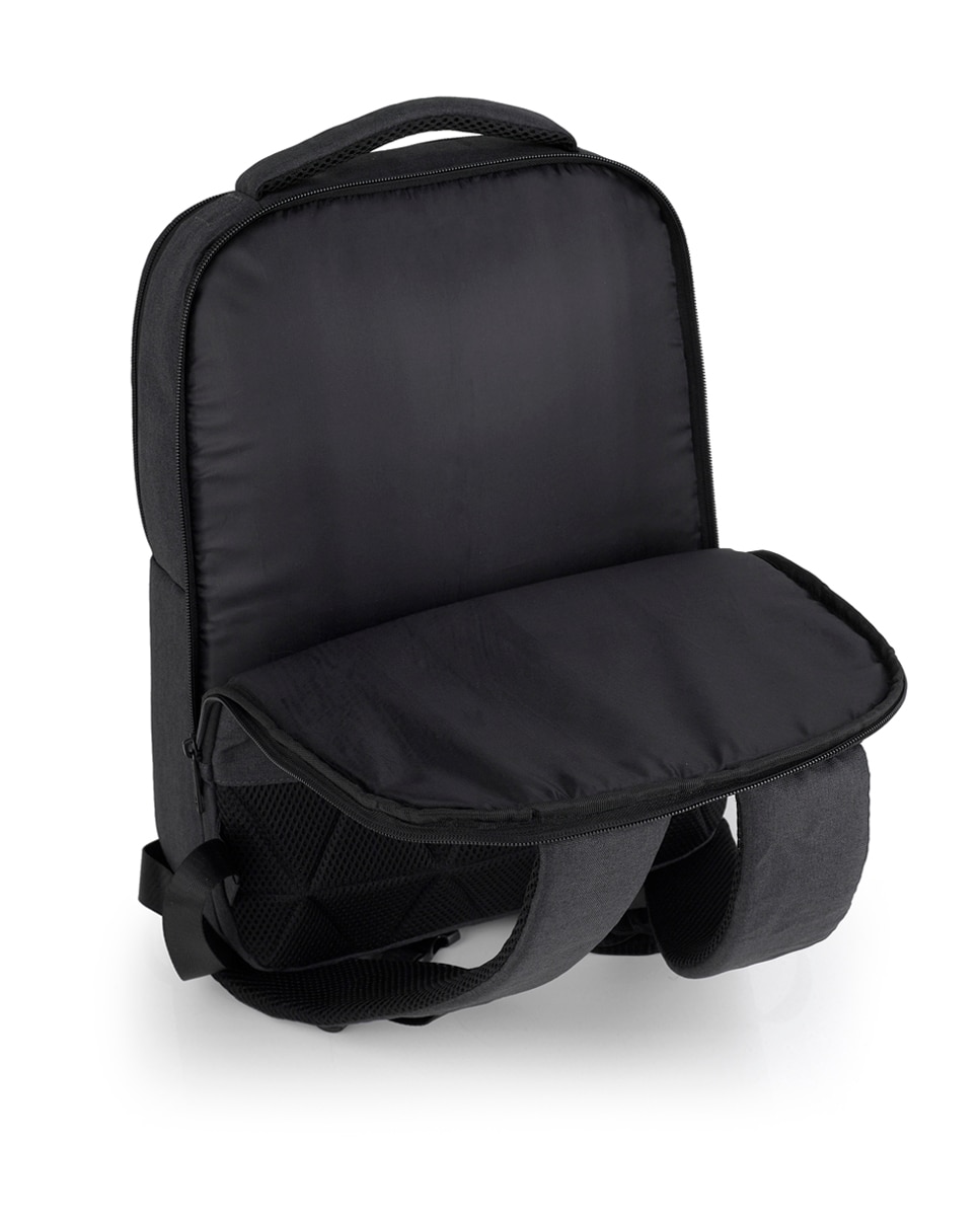 Mochila para Portátil Level com Material Reciclado Impermeável Cinzento-6