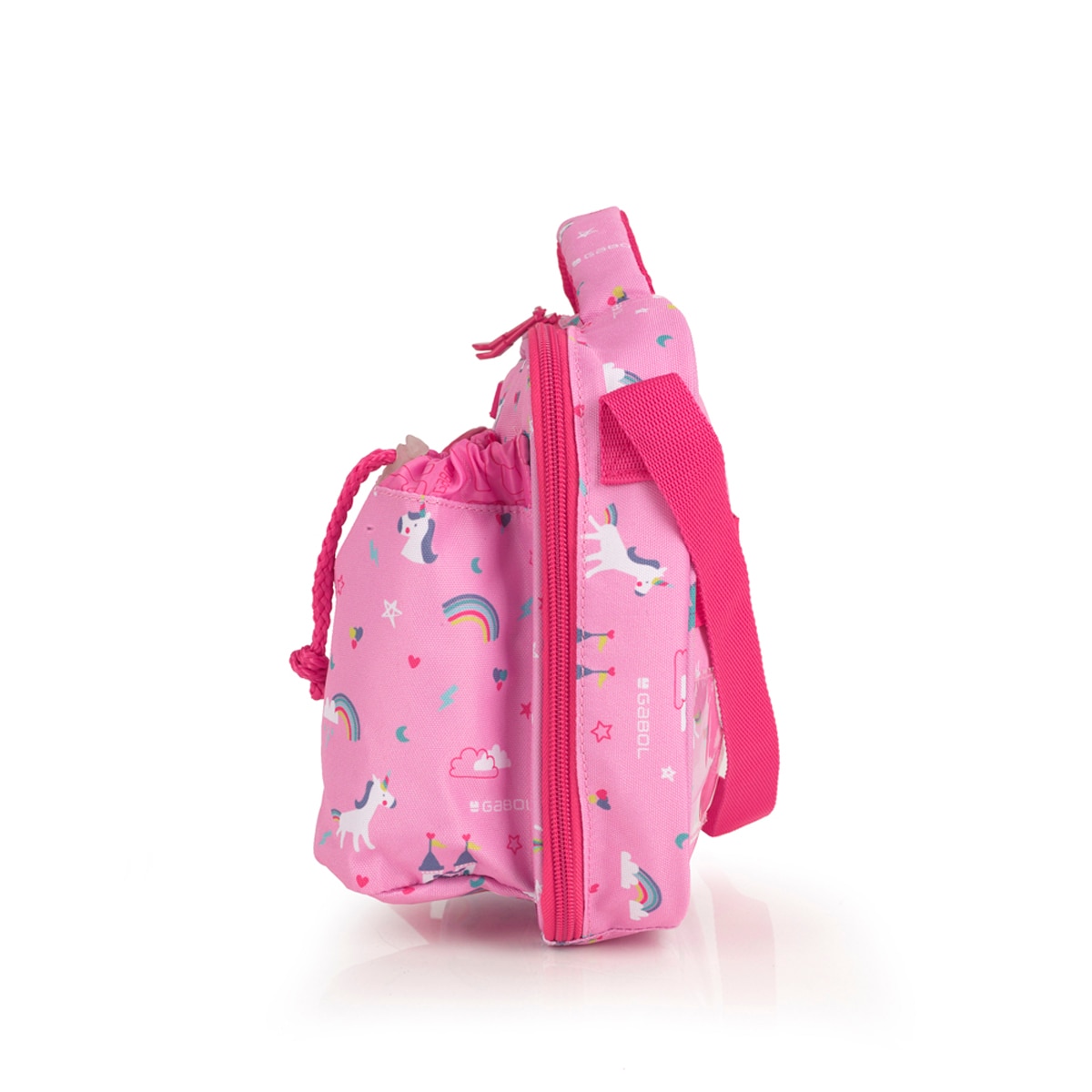 Porta Alimentos Térmico Gabol Rainbow sem Bpa e Resistente À Água Rosa-2