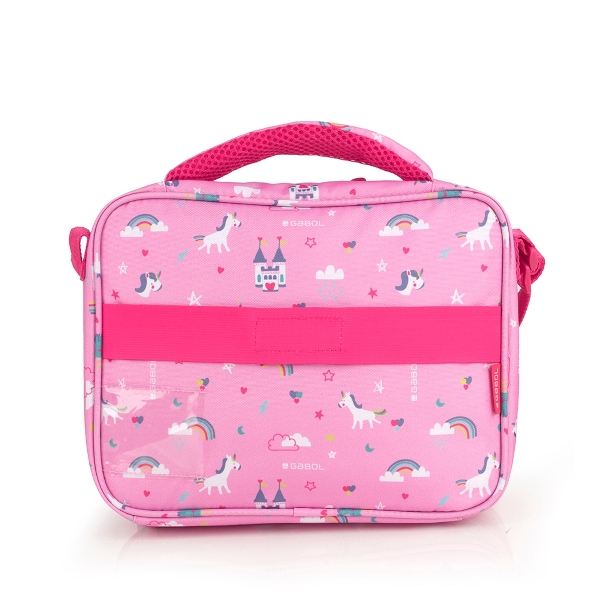 Porta Alimentos Térmico Gabol Rainbow sem Bpa e Resistente À Água Rosa-3