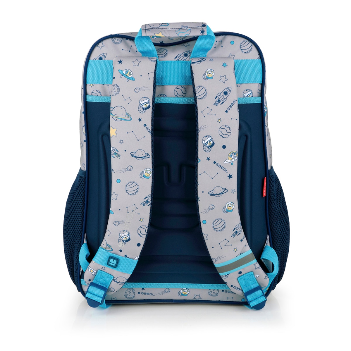 Mochila Adaptável a Carrinho Gabol Space Do Espaço e Resistente À Água Cinzento-3