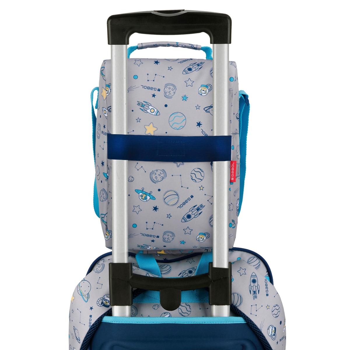Porta Alimentos Térmico Gabol Space sem Bpa Resistente À Água Cinzento-5