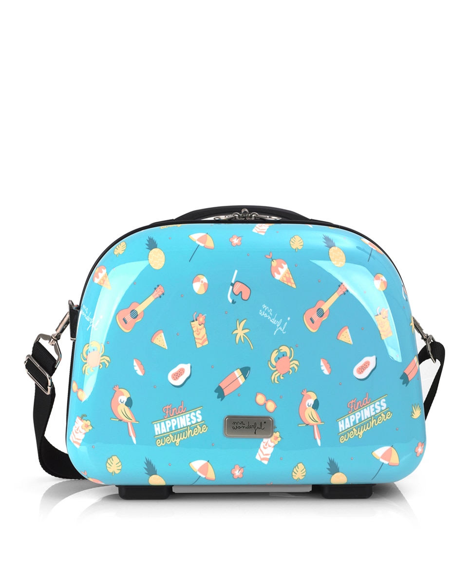 Imagem 0 de Necessaire Infantil Happy Rígido com Capacidade de 14 L