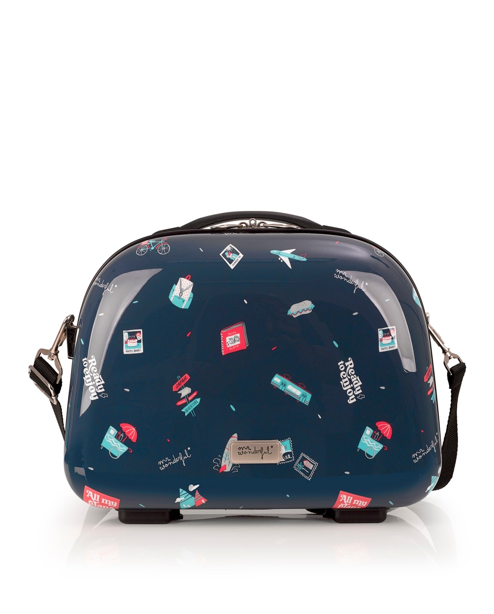 Imagem 0 de Necessaire Infantil Plans Rígido com Capacidade de 14 L