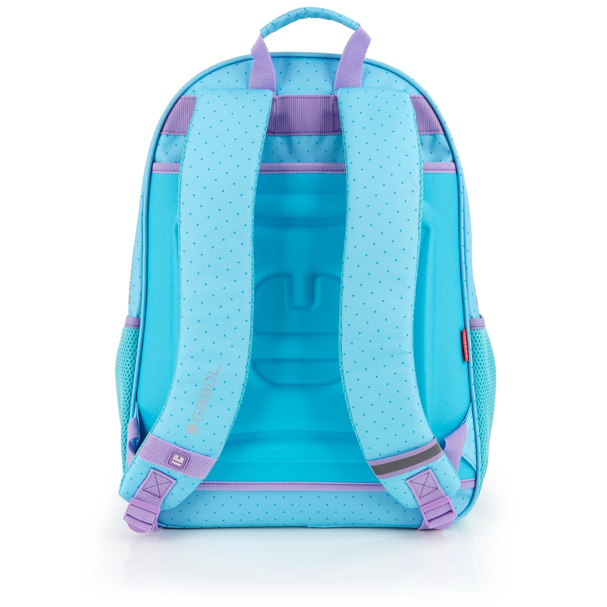 Mochila Gabol Fantasy com Lantejoulas e Resistente À Água Azul-celeste-2