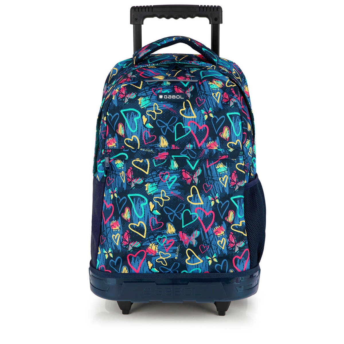 Imagem 0 de Mochila com Rodas Gabol Tizas com Corações e Impermeável