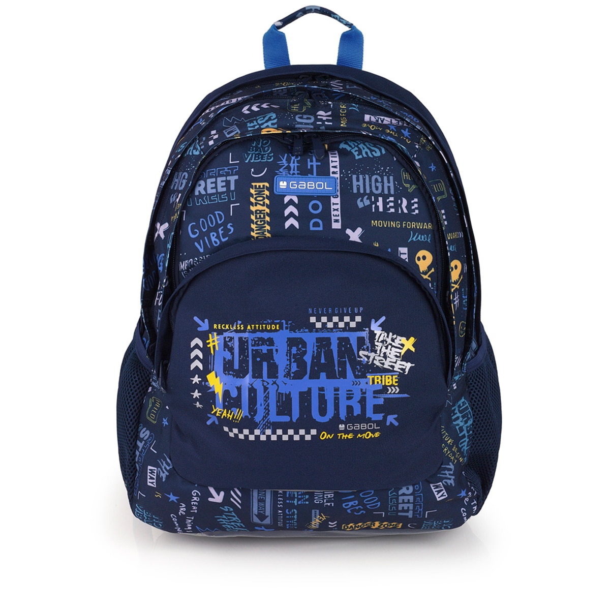 Imagem 0 de Mochila Gabol Skull Azul e Impermeável