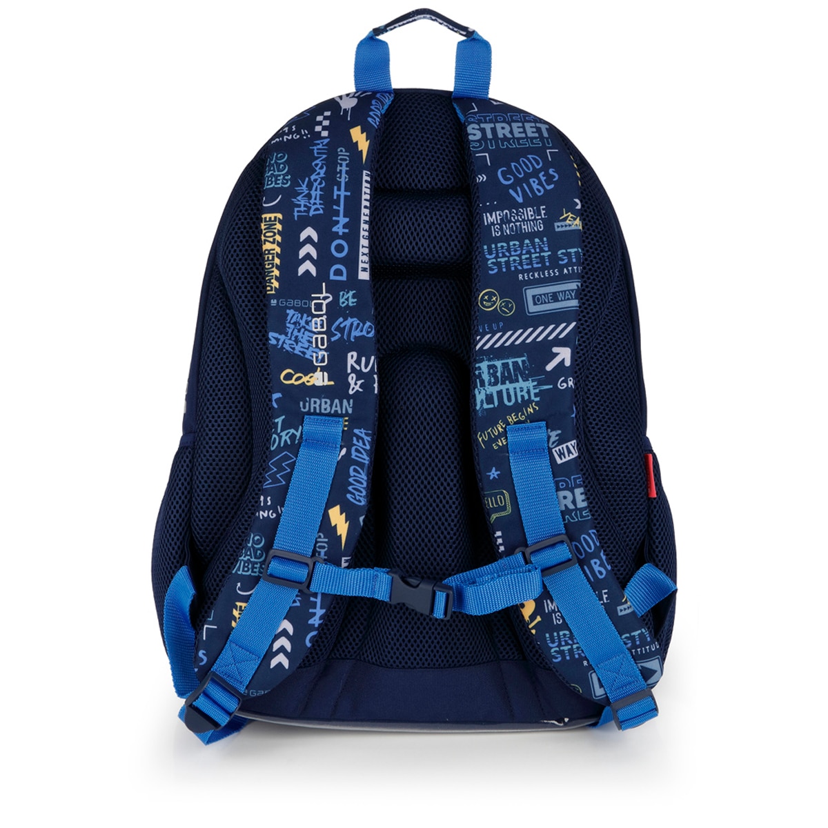 Mochila Gabol Skull Azul e Impermeável Azul-marinho-3