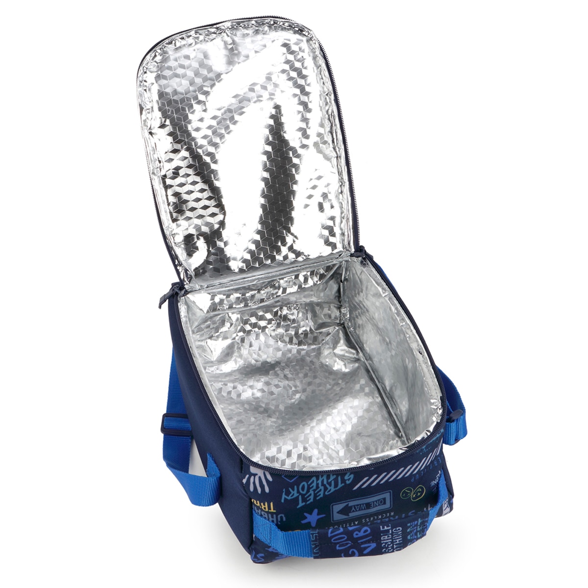 Porta Alimentos Térmico Gabol Skull sem Bpa e Resistente À Água Azul-marinho-4
