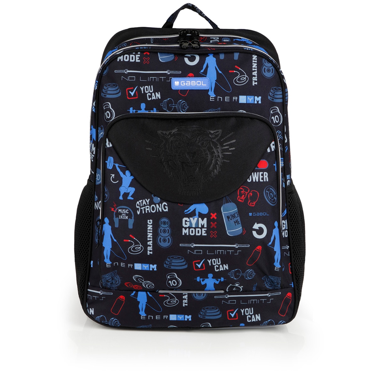 Mochila Adaptável a Carro Gabol Training Preta e Resistente À Água Preto-1