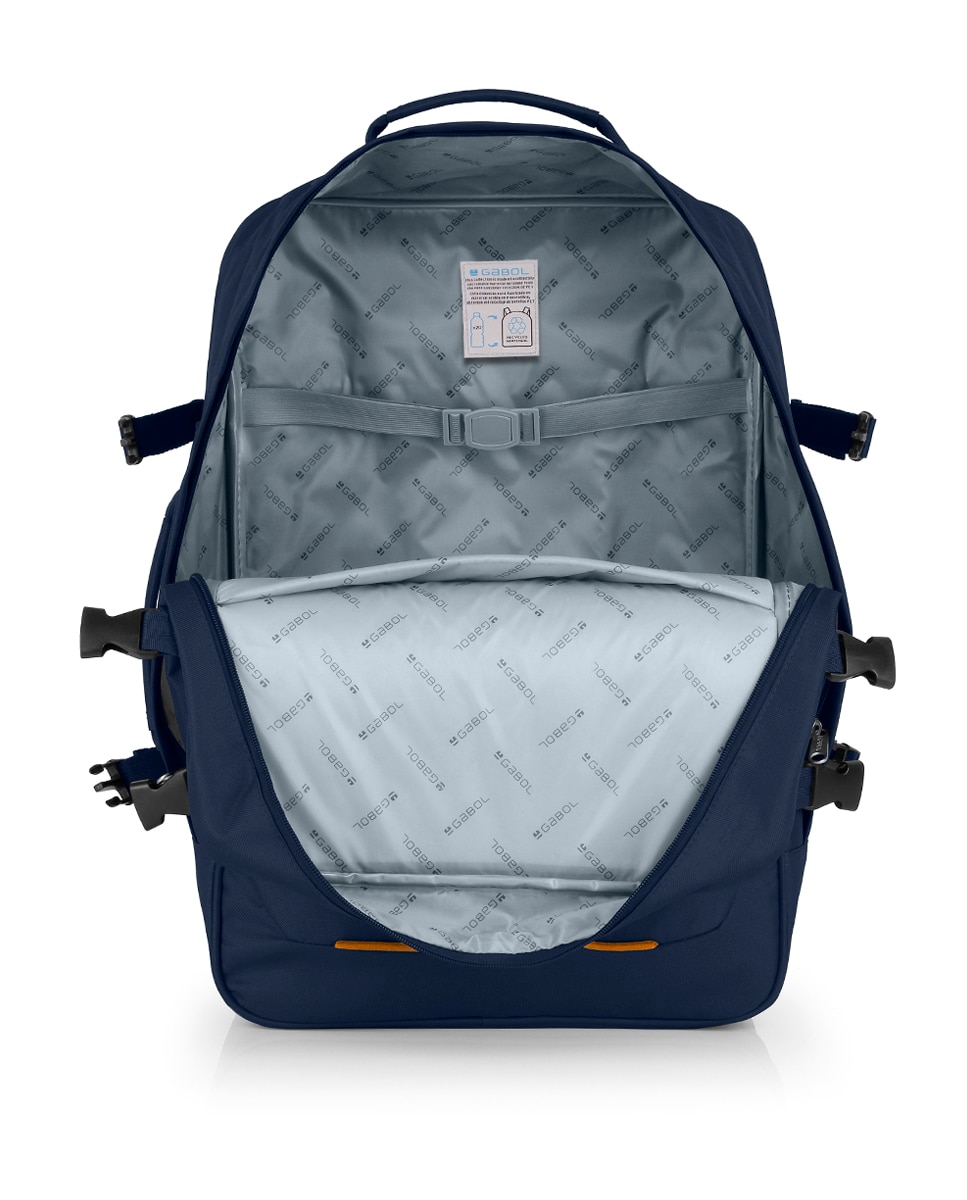 Mochila para Cabine Week Eco de 35 L Azul-marinho-4