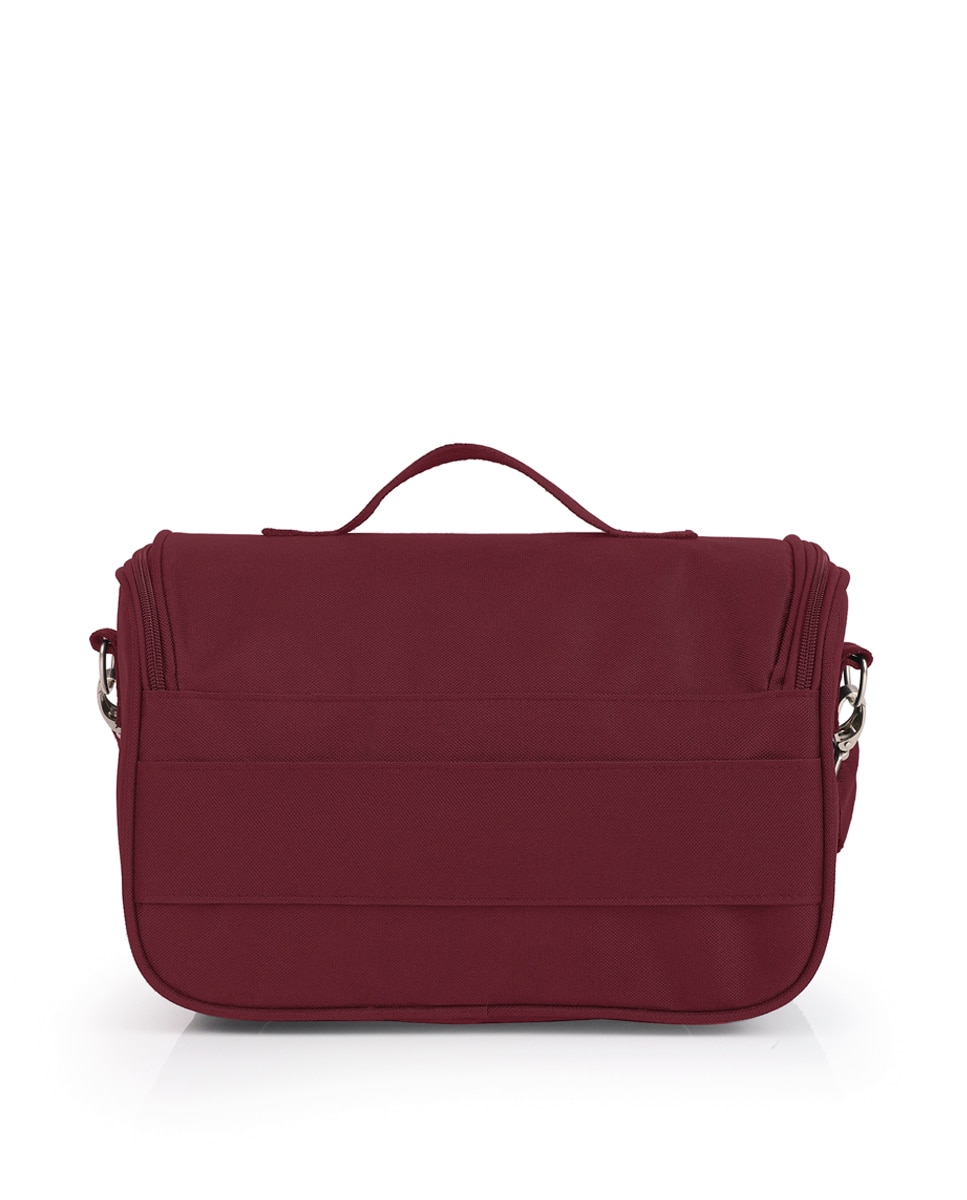 Necessaire Semirrígido Week Eco Bordeaux-3