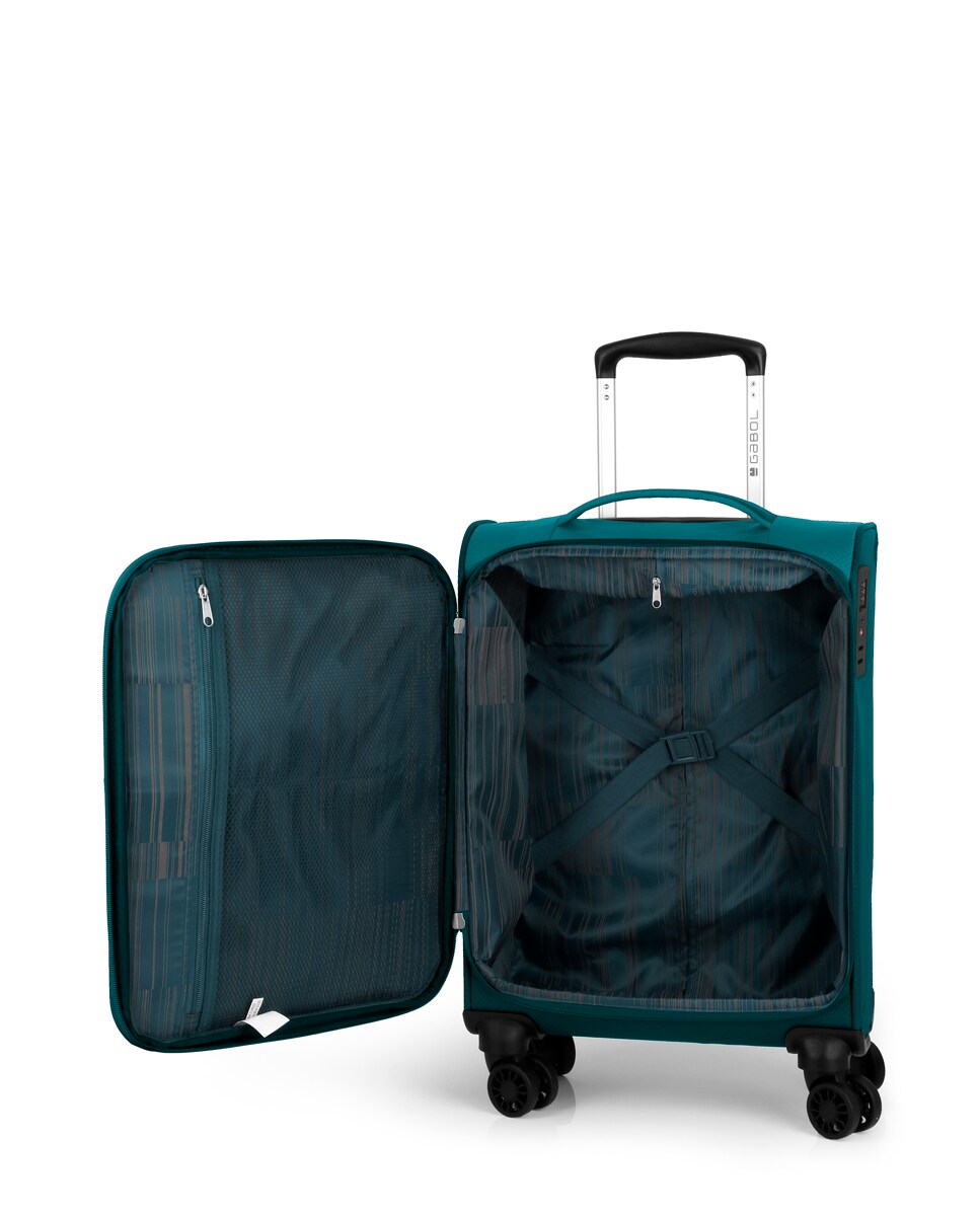 Conjunto de Malas (cabine, Média e Grande) Cloud Macias com Capacidade de 210 L Verde-azulado-4