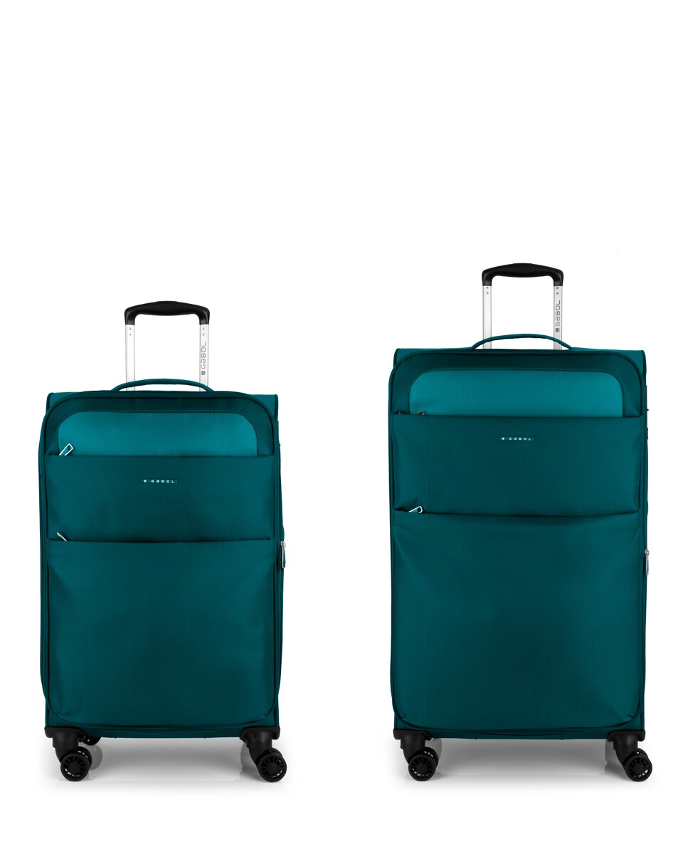 Conjunto de Malas (média e Grande) Expansíveis Cloud Macias Até 179 L Verde-escuro-1