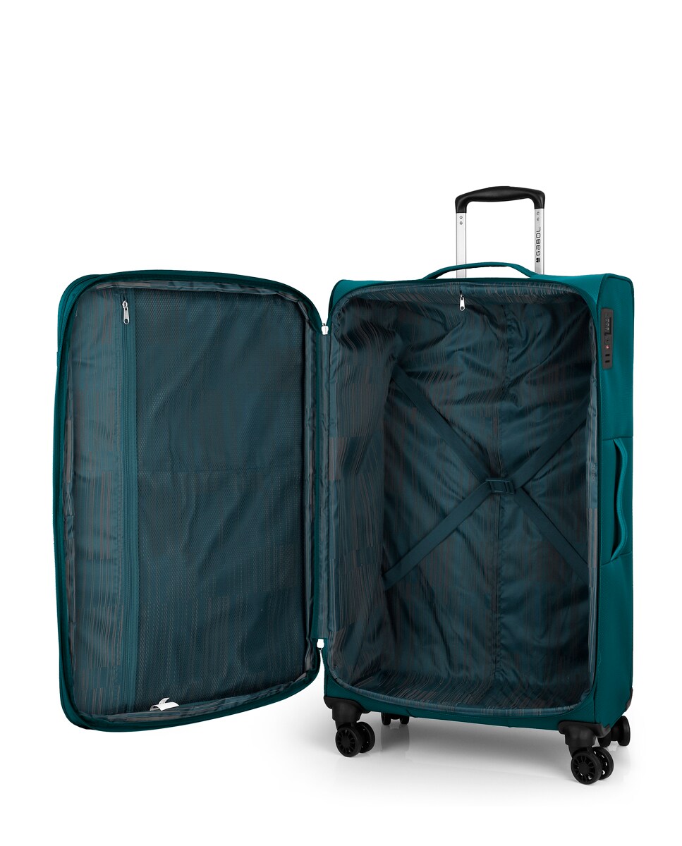 Conjunto de Malas (média e Grande) Expansíveis Cloud Macias Até 179 L Verde-escuro-4