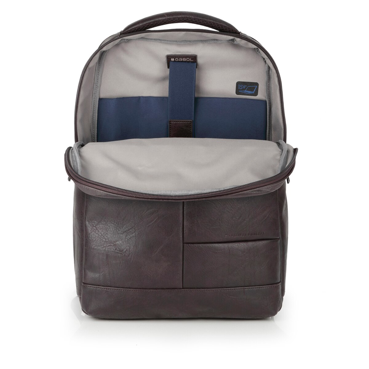 Mochilas para Portátil Command com Dois Compartimentos Castanho-escuro-4